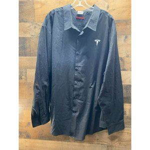 Tesla Men's Long‎ Sleeve Button Up Size 4XL